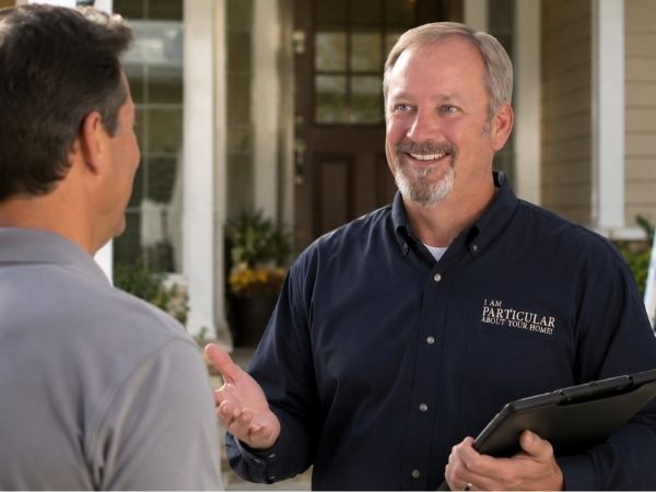 Scot with Customer